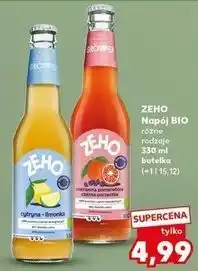 Kaufland Lemoniada cytryna-limonka bio Zeho oferta