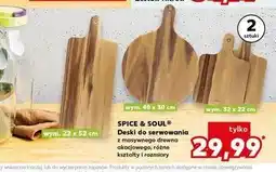 Kaufland Deska z drewna akacjowego 32 x 22 cm Spice&Soul oferta