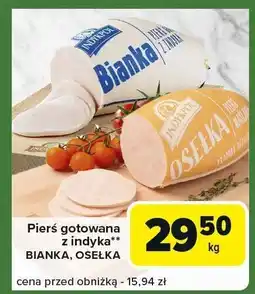 Carrefour Express Pierś gotowana z indyka Bianka, Osełka oferta