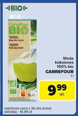 Carrefour Express Woda kokosowa 100% bio Carrefour oferta