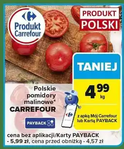 Carrefour Express Pomidory malinowe polskie Carrefour oferta