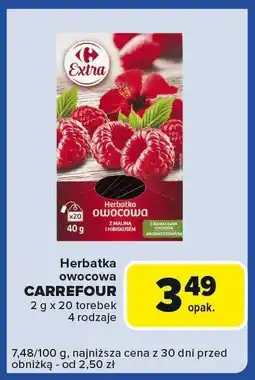 Carrefour Express Herbata owocowa Carrefour oferta