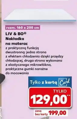 Kaufland Nakładka na materac Liv & BO oferta