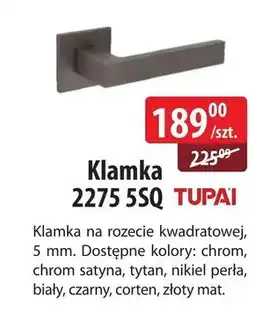 DDD Klamka Tupai oferta