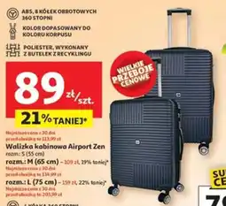 Auchan Walizka kabinowa Airport Zen itp. oferta