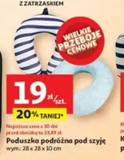 Poduszka podróżna pod szyję