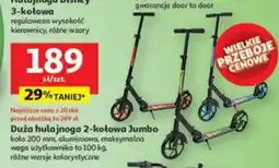 Auchan Duża hulajnoga 2-kołowa Jumbo oferta