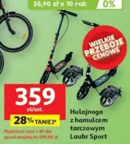 Auchan Hulajnoga z hamulcem tarczowym Laubr Sport oferta