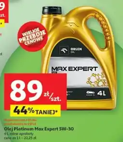Auchan Olej Platinum Max Expert 5W-30 oferta