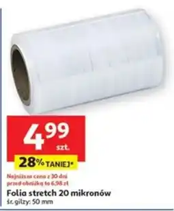 Auchan Folia stretch 20 mikronów oferta
