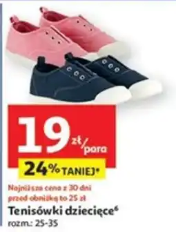 Auchan Tenisówki dziecięce Inextenso oferta