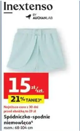 Auchan Spódniczka-spodnie niemowlęca Inextenso oferta