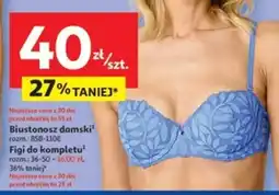 Auchan Biustonosz damski, Figi do kompletu oferta