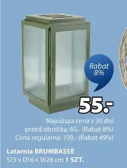 JYSK Latarnia brumbasse oferta