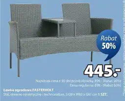 JYSK Ławka ogrodowa fasterholt oferta