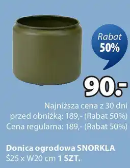 JYSK Donica ogrodowa snorkla oferta