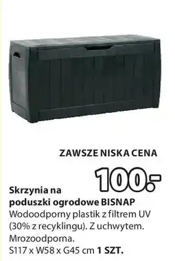 JYSK Skrzynia na poduszki ogrodowe bisnap oferta