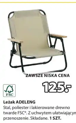 JYSK Leżak adeleng oferta