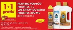 Biedronka Płyn do podłóg, spray do mebli Pronto oferta