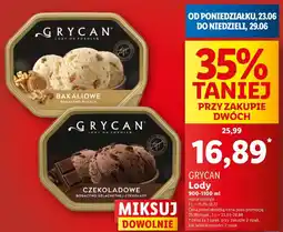Lidl Lody Grycan 900-1100ml oferta