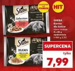 Karma dla kota smaki soczyste Sheba Selection In Sauce