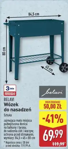 ALDI Wózek do nasadzeń oferta