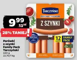 Netto Parówki z szynki Tarczyński 440g oferta