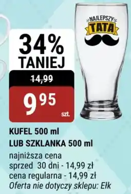 Kufel lub szklanka