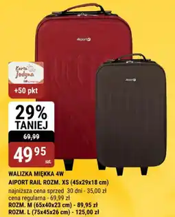 bi1 Walizka miękka 4w aiport rail rozm. xs oferta