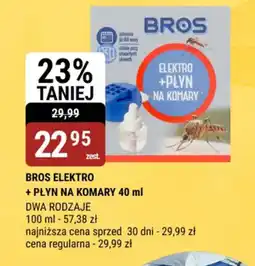 bi1 Bros elektro + płyn na komary 40 ml oferta