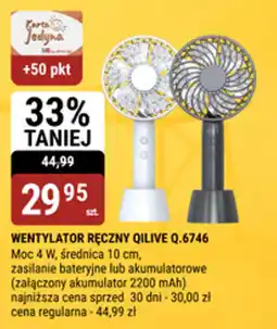 bi1 Wentylator ręczny qilive q.6746 oferta