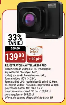 bi1 Rejestrator navitel ar200 pro oferta