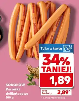 Kaufland Parówki Sokołów oferta