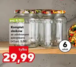 Kaufland Zestaw słoików oferta