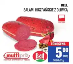 TomiMarkt Bell salami hiszpańskie z oliwką oferta