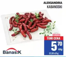 TomiMarkt Aleksandria kabanoski oferta