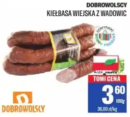 TomiMarkt Dobrowolscy kiełbasa wiejska z wadowic oferta