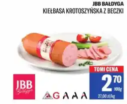 TomiMarkt Jbb bałdyga kiełbasa krotoszyńska z beczki oferta