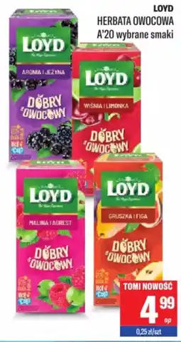 TomiMarkt Loyd herbata owocowa a'20 oferta