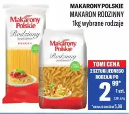 TomiMarkt Makarony polskie makaron rodzinny oferta