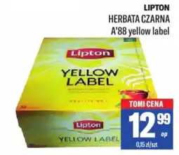 TomiMarkt Lipton herbata czarna a'88 yellow label oferta