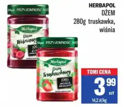 TomiMarkt Herbapol dżem truskawka, wiśnia oferta