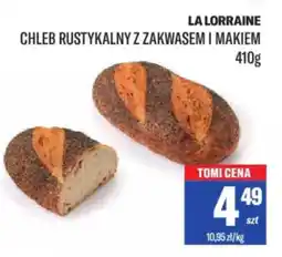 TomiMarkt La lorraine chleb rustykalny z zakwasem i makiem oferta