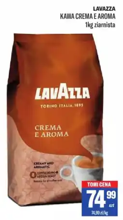 TomiMarkt Lavazza kawa crema e aroma ziarnista oferta