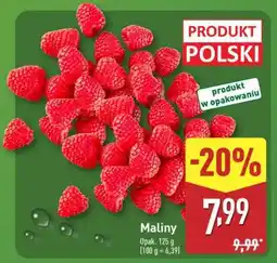 ALDI Maliny oferta