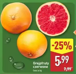 ALDI Grejpfruty czerwone oferta