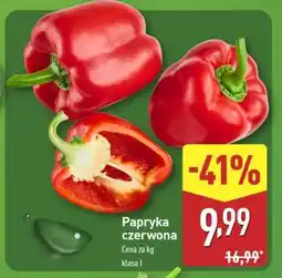 ALDI Papryka czerwona oferta