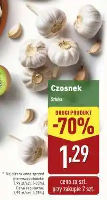 ALDI Czosnek oferta