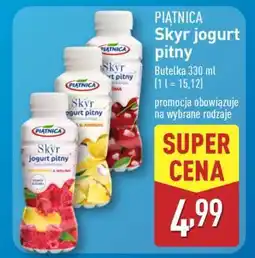 ALDI PIĄTNICA Skyr Jogurt pitny oferta