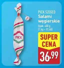 ALDI PICK SZEGED Salami węgierskie oferta